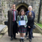 3rd Form Pupil Presented with the Rotary Club Interact Charter  3rd Form Pupil Presented with the Rotary Club Interact Charter