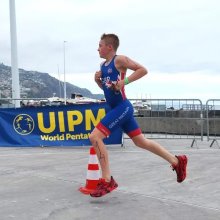 Thomas competes in Triathle and Laser Run events Thomas competes in Triathle and Laser Run events