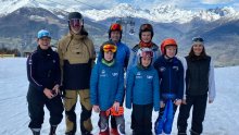 Freddie attends NSSA ski camp in Italy Freddie attends NSSA ski camp in Italy