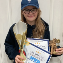 Charlotte wins Cricket awards in her first season playing Charlotte wins Cricket awards in her first season playing
