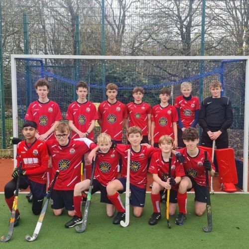 Oscar Plays for Denbigh U16 Hockey in NW qualifiers 