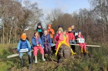 Year 2 visit Queens Head Wetlands & Otter Hide 