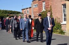 Oswestry School Hosts High Sheriff of Shropshire's Legal Service Oswestry School Hosts High Sheriff of Shropshire's Legal Service