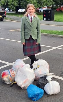 From Litter Picks to Bullseyes: Izzy and Jasper Fundraise for the Arts From Litter Picks to Bullseyes: Izzy and Jasper Fundraise for the Arts