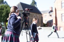 First Form Filmmakers in Action! 