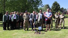 Oswestry School Commemorates VE Day with Tree Planting 