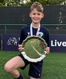 Seb and New Saints U12s Secure League Title Seb and New Saints U12s Secure League Title