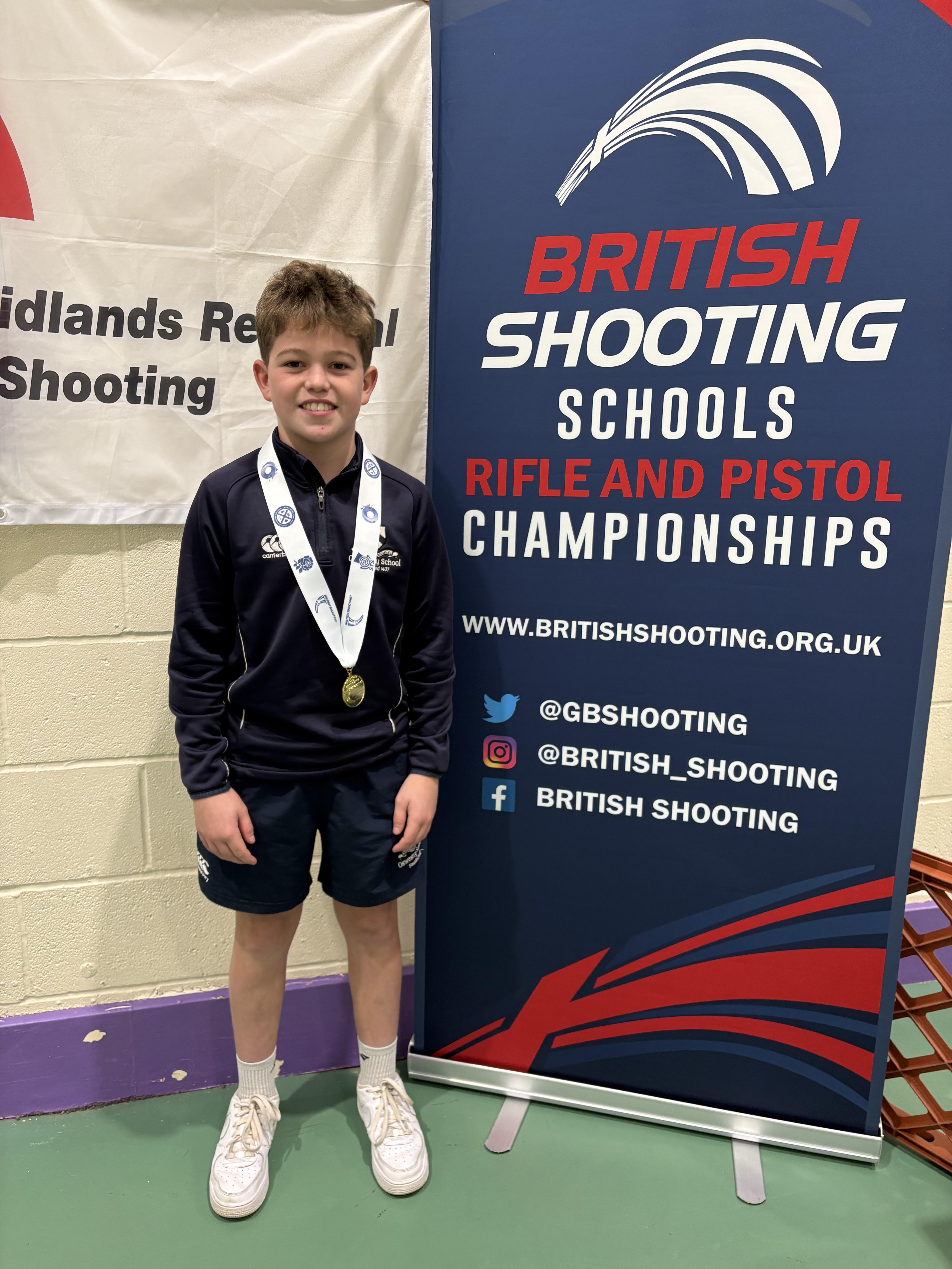 Double Gold Success for Brodie in Shooting and Strong Results in Tennis Double Gold Success for Brodie in Shooting and Strong Results in Tennis