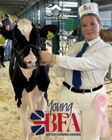 Oswestry School Pupil Isla Named Finalist in British Farming Awards Oswestry School Pupil Isla Named Finalist in British Farming Awards
